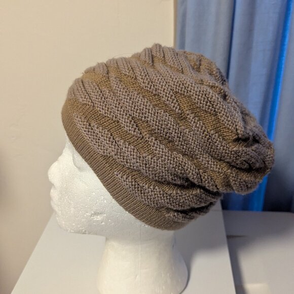 Earthbound Trading Hat Beanie Toboggan Cable Knit Textured Unisex Boho Ski - Picture 5 of 7